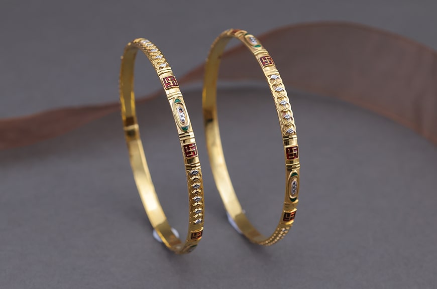 Half Round Bangles